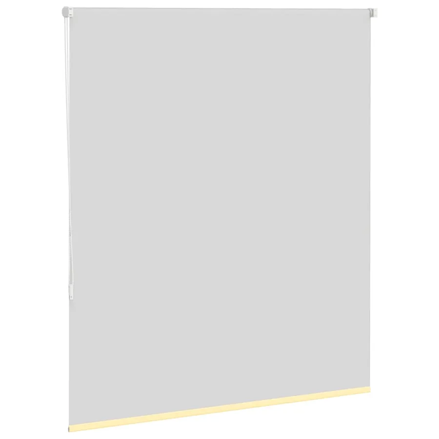 Store enrouleur occultant jaune largeur du tissu 116,6 cm - 4