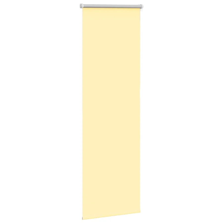 Store enrouleur occultant jaune largeur du tissu 45,7 cm - 3