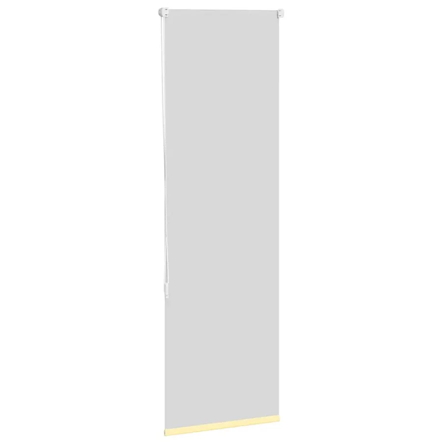 Store enrouleur occultant jaune largeur du tissu 45,7 cm - 4