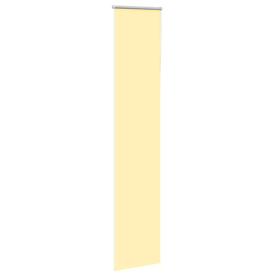 Store enrouleur occultant jaune largeur du tissu 50,7 cm - 3