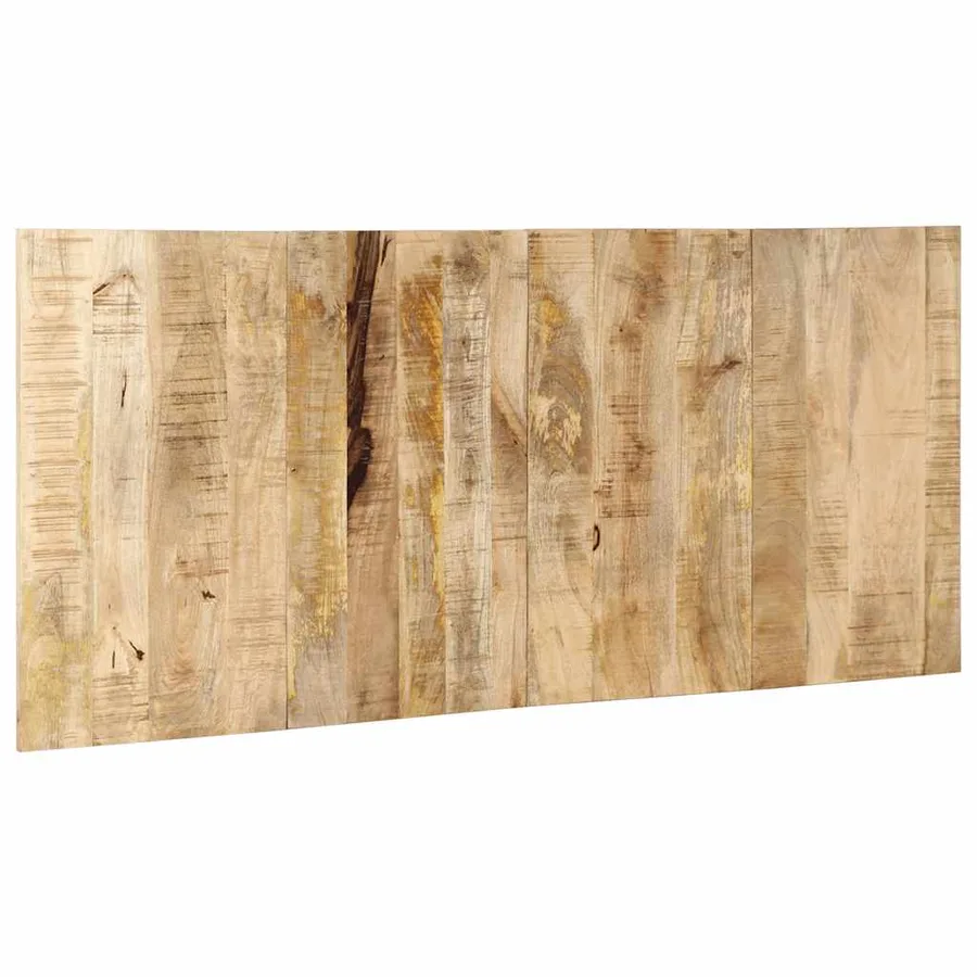 Tête de lit 180 cm bois de manguier brut massif - 3