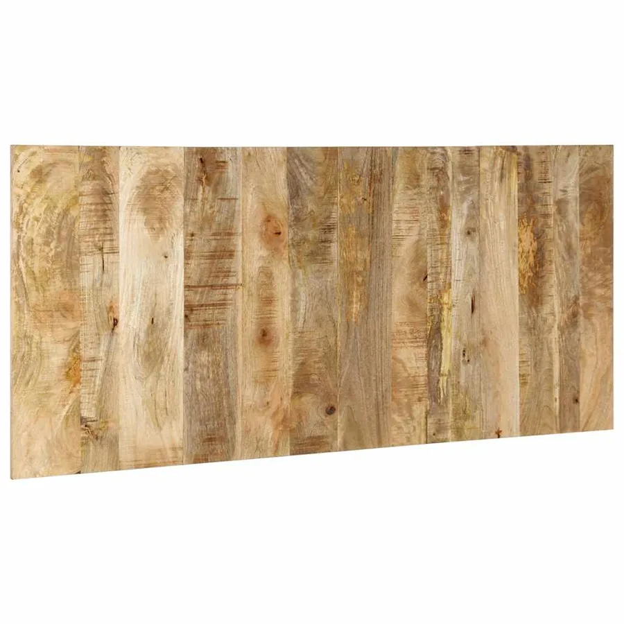 Tête de lit 180 cm bois de manguier brut massif - 4
