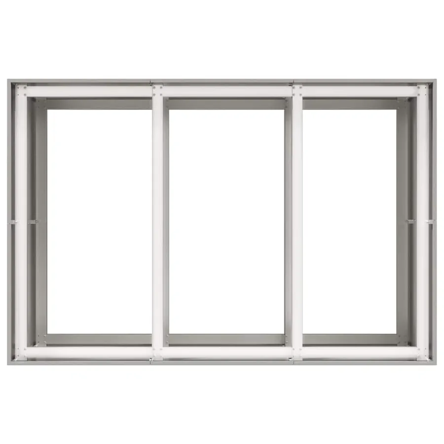 Jardinière 120x80x80 cm acier inoxydable - 5