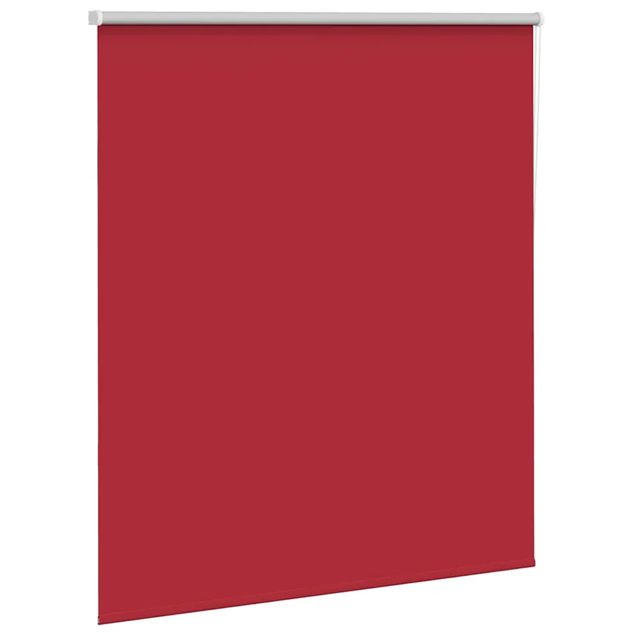 Store enrouleur occultant rouge largeur du tissu 131,6 cm - 3