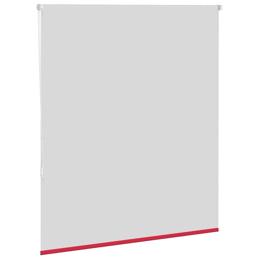 Store enrouleur occultant rouge largeur du tissu 131,6 cm - 4