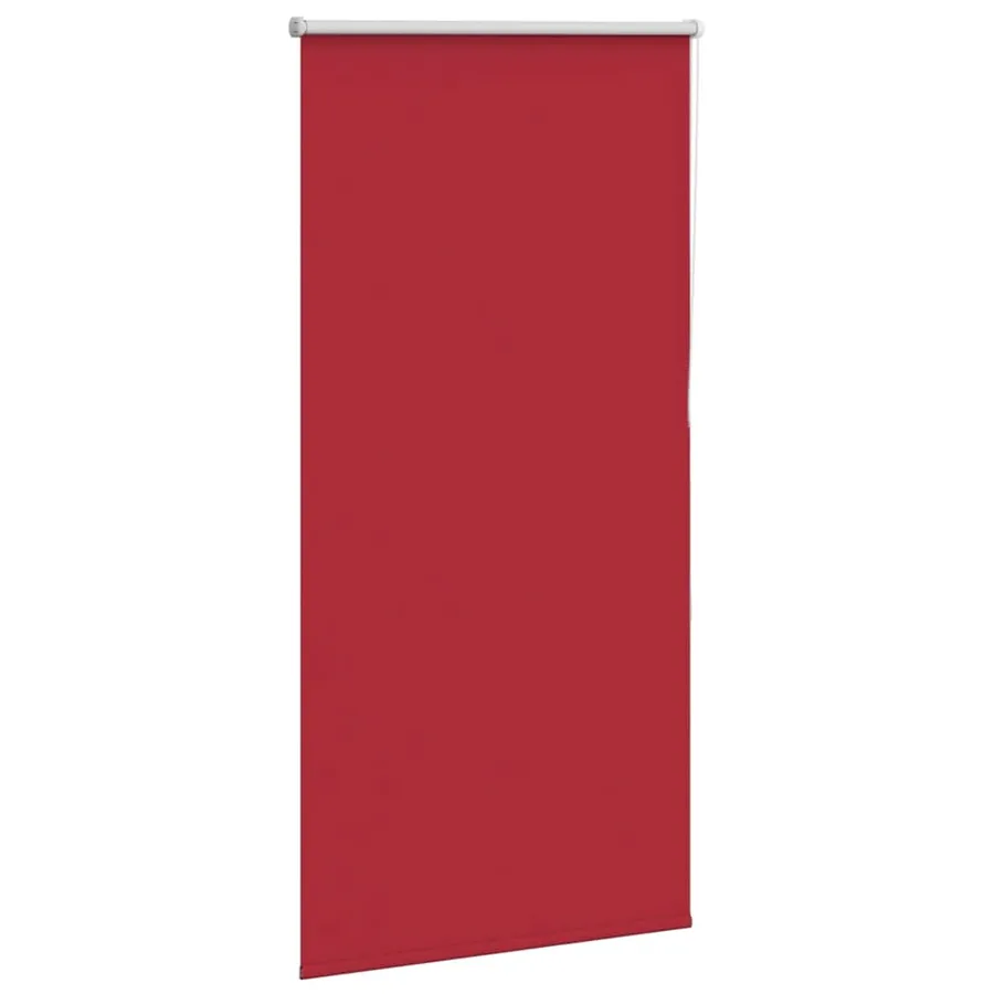 Store enrouleur occultant rouge largeur du tissu 60,7 cm - 3