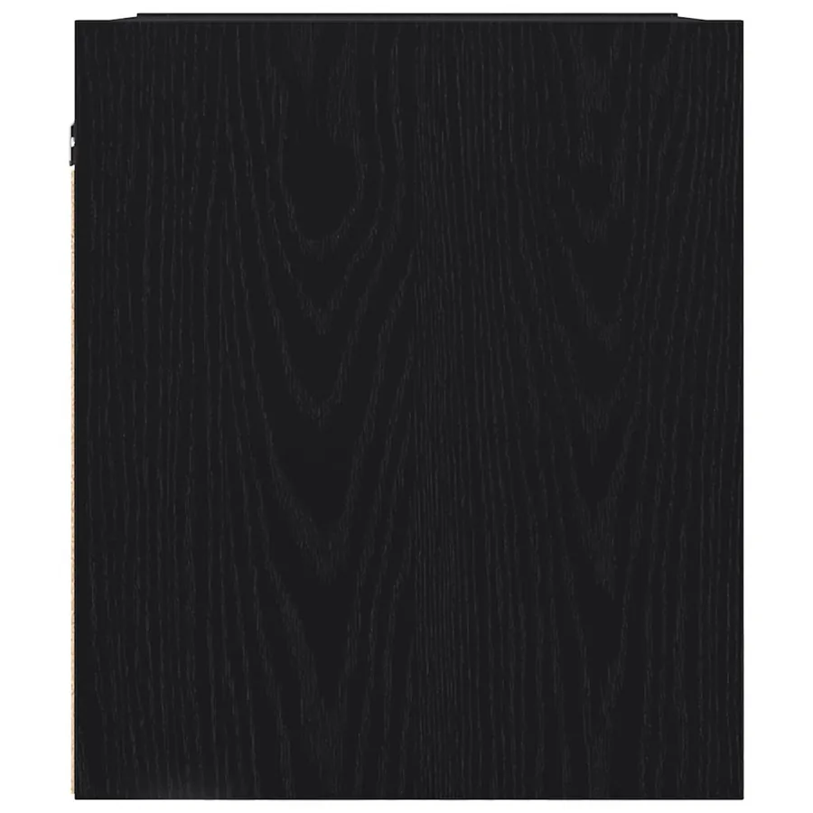 Tables de chevet murales 2 pcs chêne noir 38x34x40 cm - 8