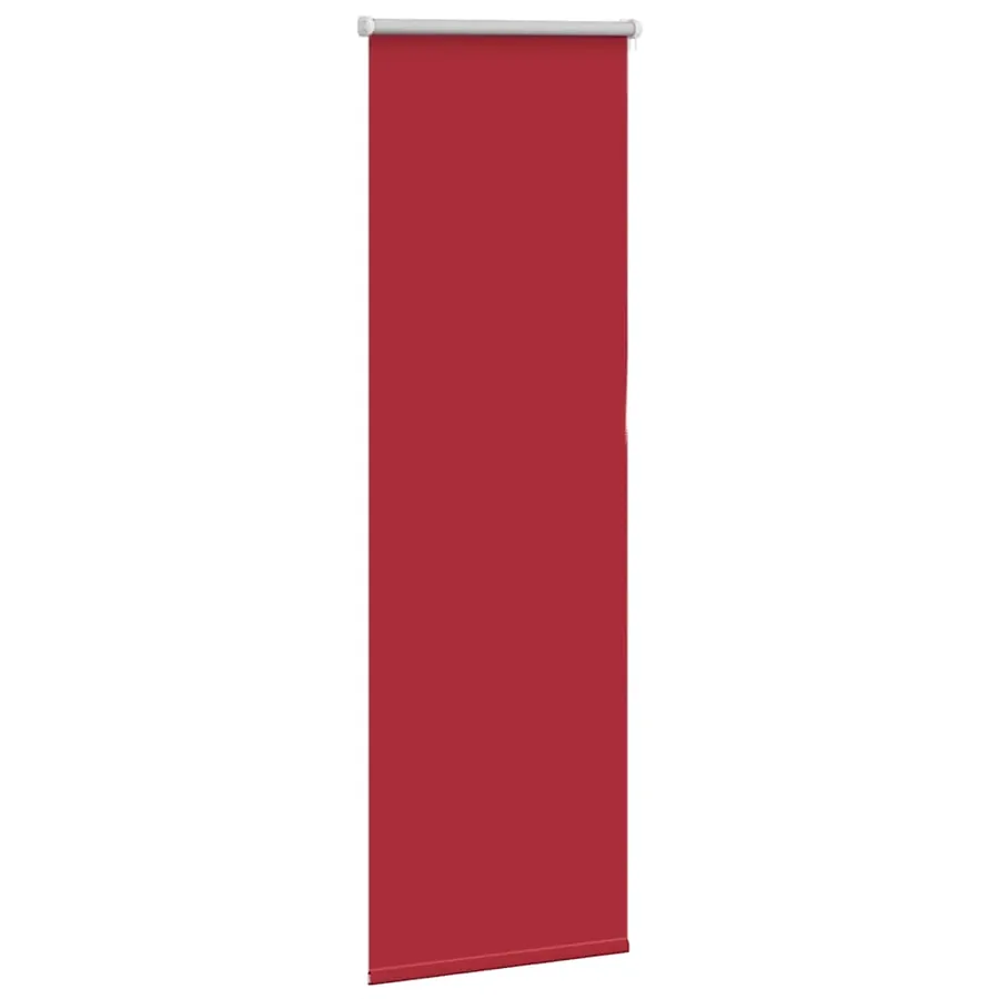 Store enrouleur occultant rouge largeur du tissu 35,7 cm - 3