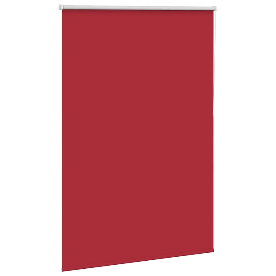 Store enrouleur occultant rouge largeur du tissu 100,7 cm - 3