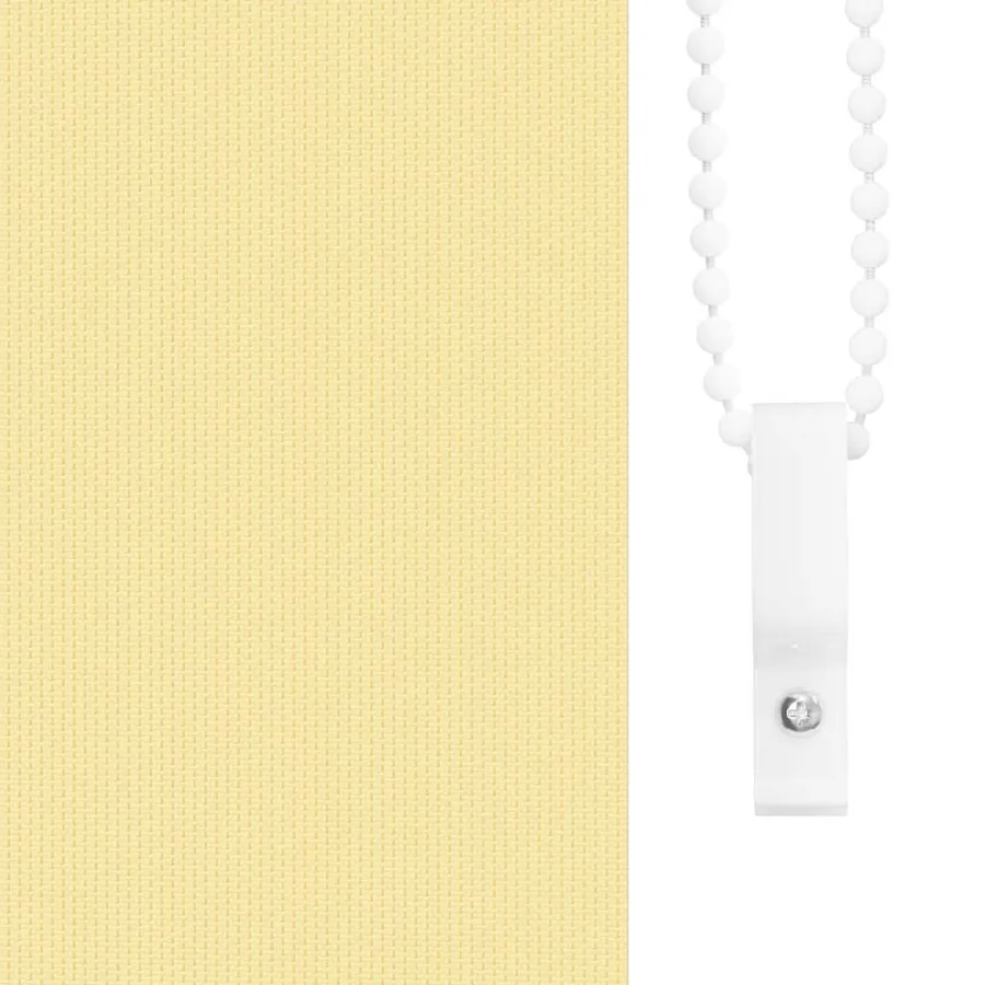 Store enrouleur occultant jaune largeur du tissu 45,7 cm - 10