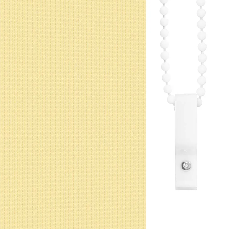Store enrouleur occultant jaune largeur du tissu 151,6 cm - 10