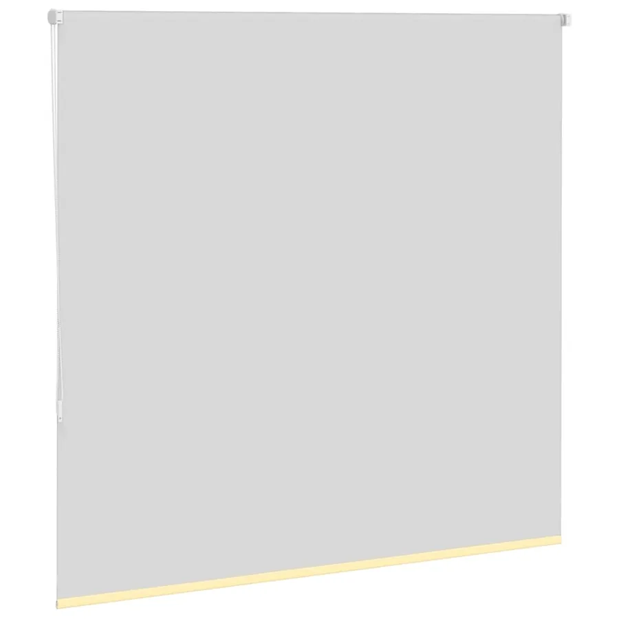 Store enrouleur occultant jaune largeur du tissu 151,6 cm - 4