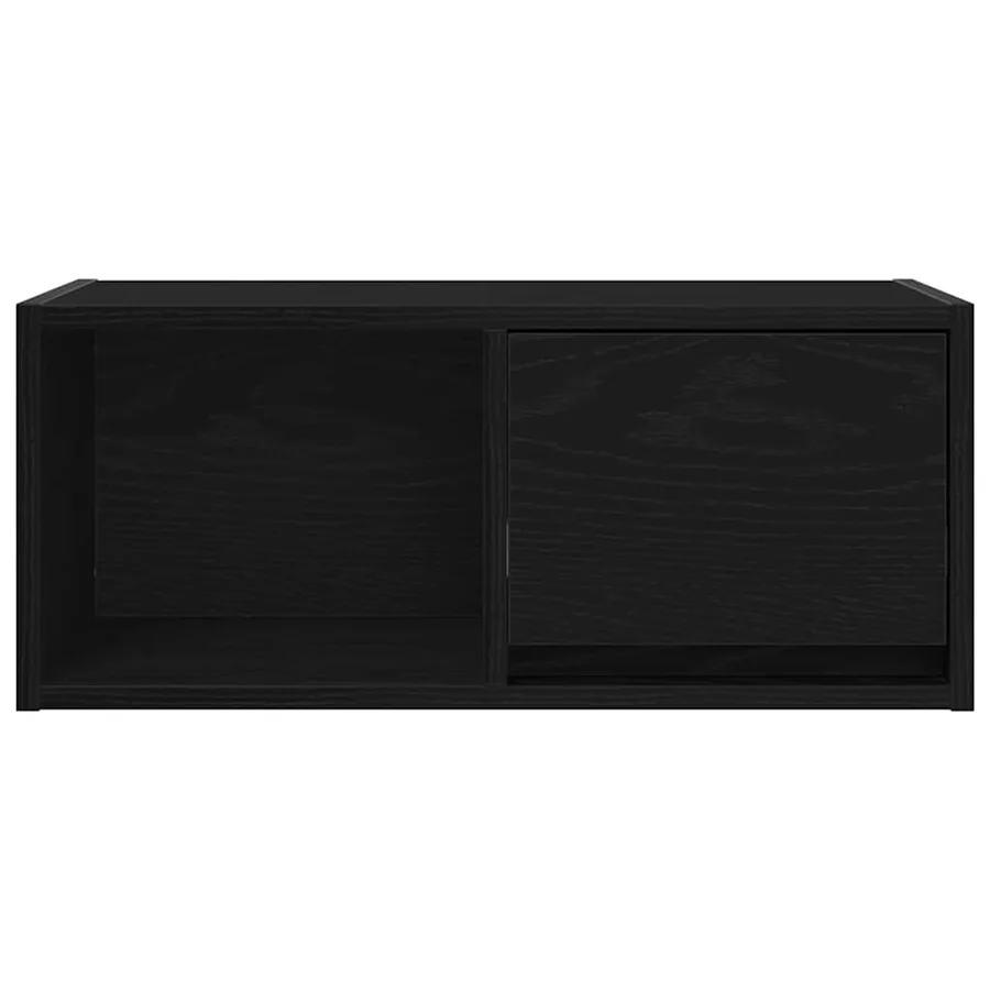 Meubles TV 2 pcs chêne noir 60x31x25,5 cm bois d'ingénierie - 7