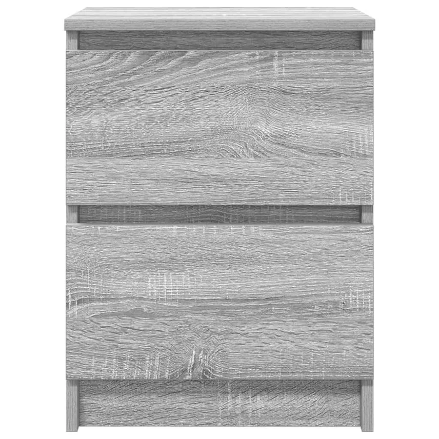 Meuble TV sonoma gris 40x35x54 cm bois d'ingénierie - 6