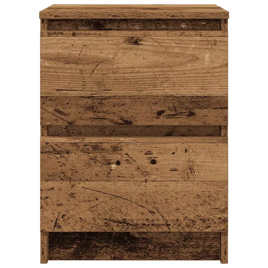 Meuble TV vieux bois 40x35x54 cm bois d'ingénierie - 6