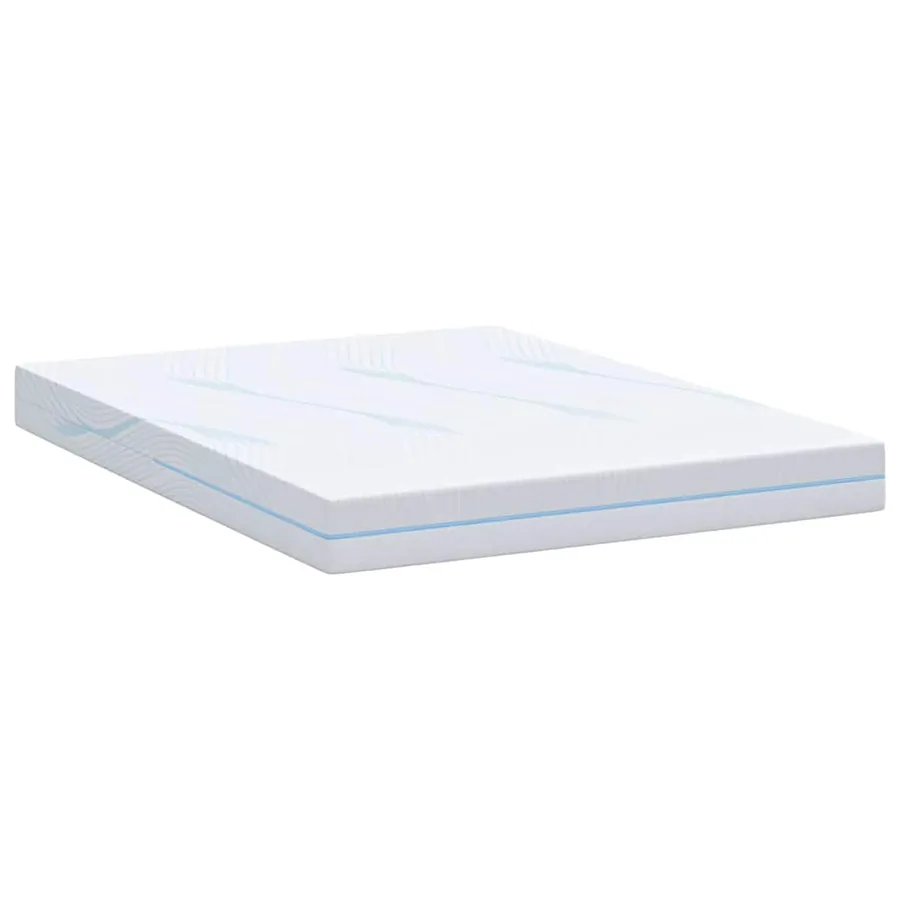 Matelas Moyennement ferme 140 x 200 cm Blanc - 6