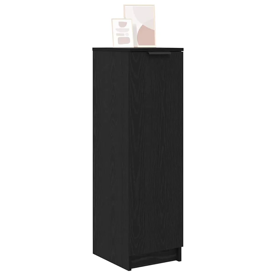 Cabinet à chaussures avec étagère Chêne noir 29,5 x 35 x 101 cm - 3