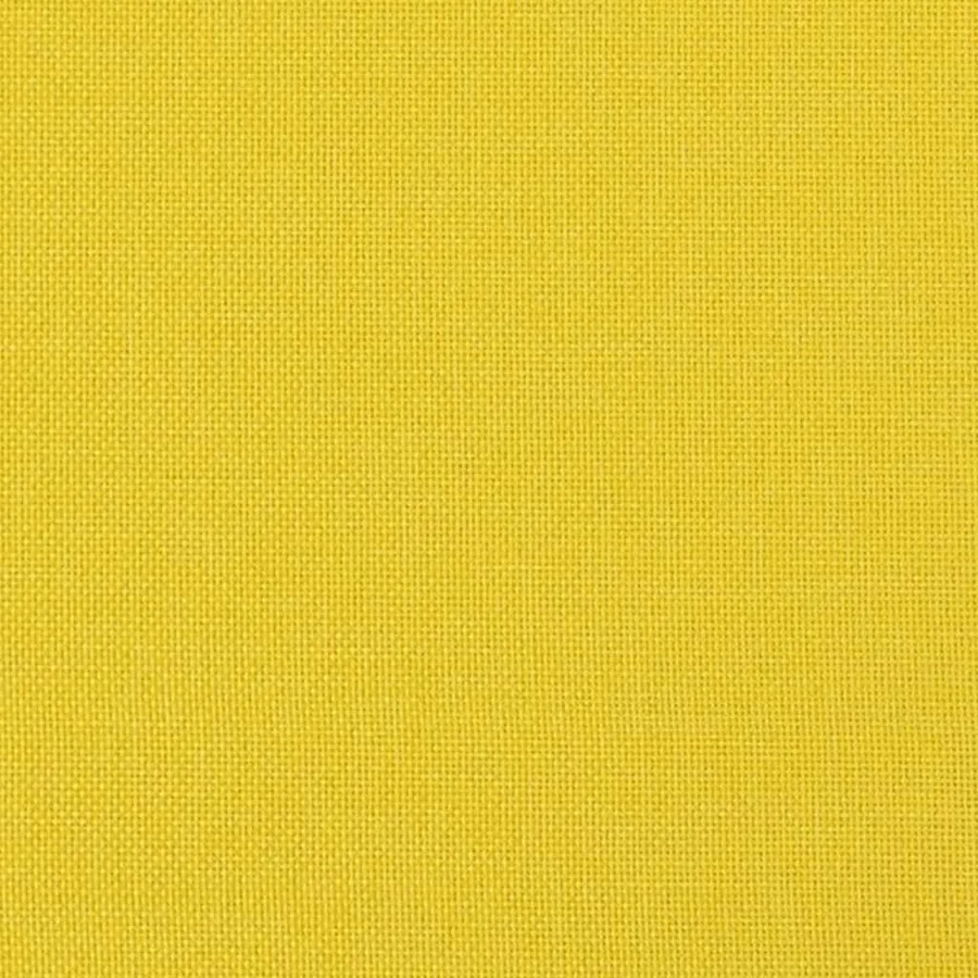 Chaise de relaxation jaune clair tissu - 7