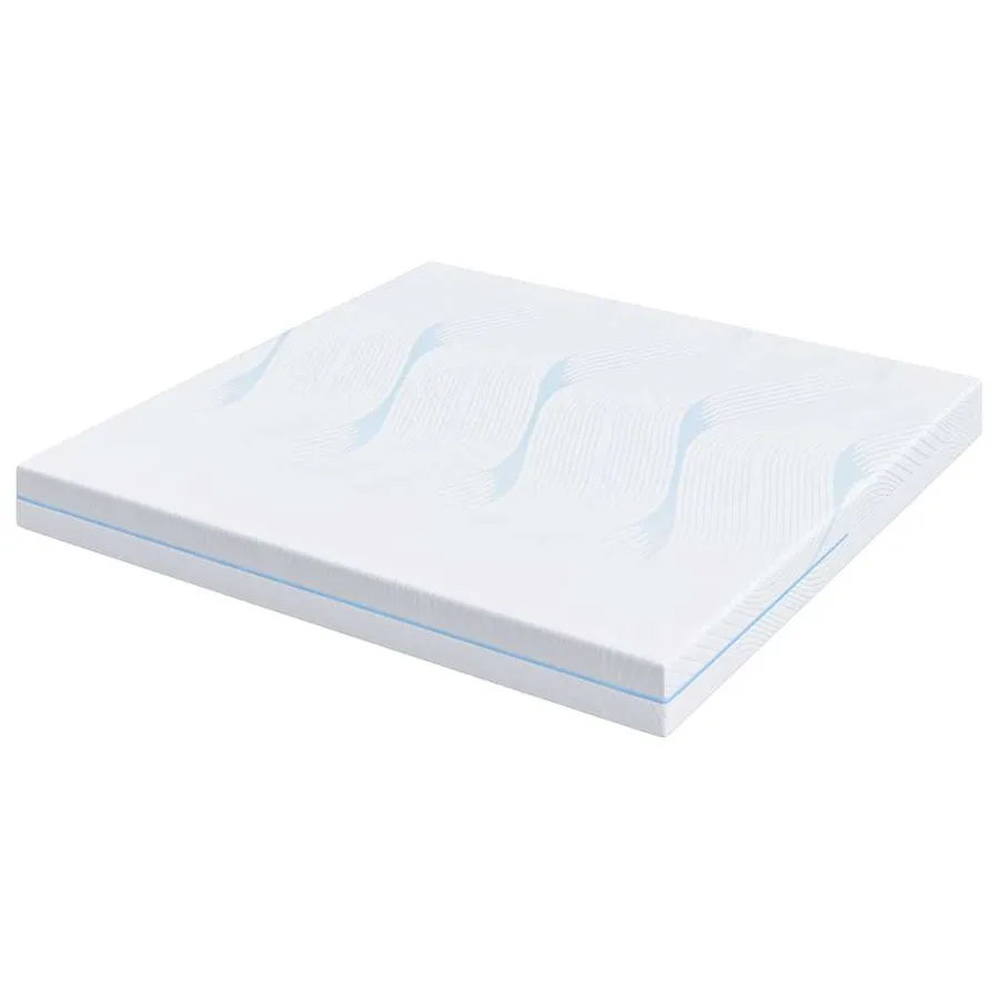 Matelas Moyennement ferme 180 x 200 cm Blanc - 5