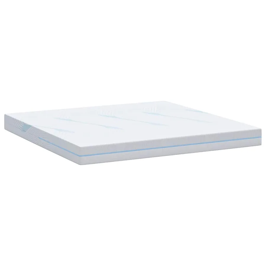 Matelas Moyennement ferme 180 x 200 cm Blanc - 6