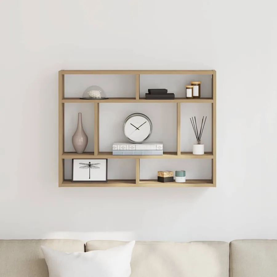 Étagère murale Artisan en chêne 75 x 16 x 55 cm bois d'ingénierie