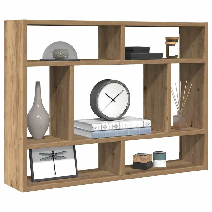 Étagère murale Artisan en chêne 75 x 16 x 55 cm bois d'ingénierie - 4