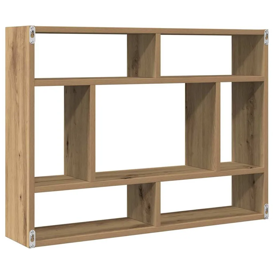 Étagère murale Artisan en chêne 75 x 16 x 55 cm bois d'ingénierie - 7