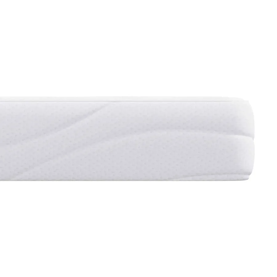 Matelas Blanc 90 x 190 cm Tissu jacquard - 6