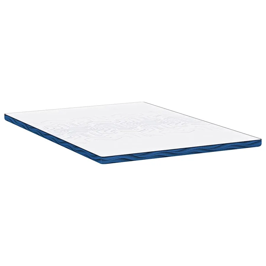 Surmatelas Blanc 160 x 200 cm Tissu jacquard - 6