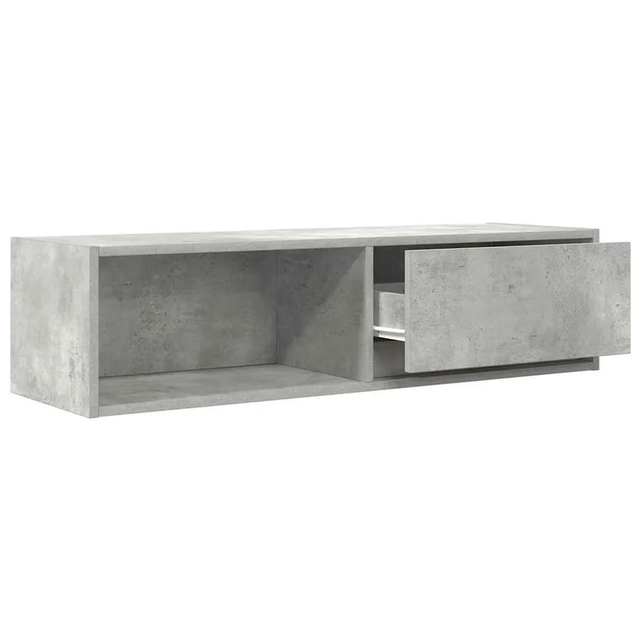 Meubles TV 2 pcs gris béton 100x31x25,5 cm bois d'ingénierie - 5