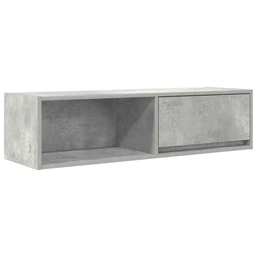 Meubles TV 2 pcs gris béton 100x31x25,5 cm bois d'ingénierie - 6