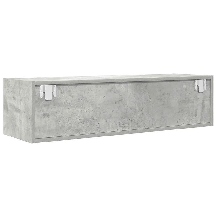 Meubles TV 2 pcs gris béton 100x31x25,5 cm bois d'ingénierie - 9
