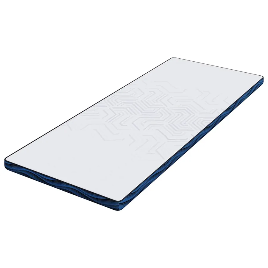 Surmatelas Blanc 80 x 200 cm Tissu jacquard - 4