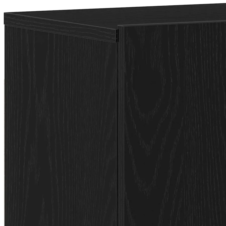 Meubles TV 2 pièces Chêne noir 120 x 30 x 41 cm Bois d'ingénierie - 9