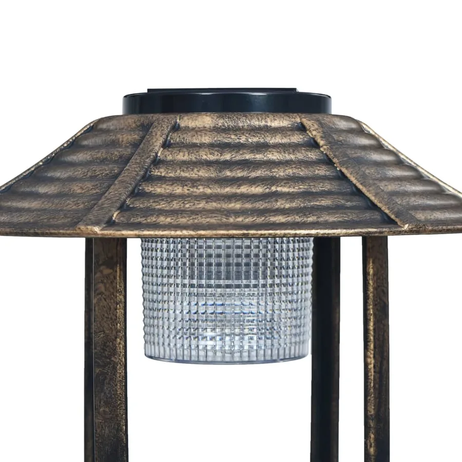 Bain décoratif pour oiseaux à LED à énergie solaire Plastique - 5