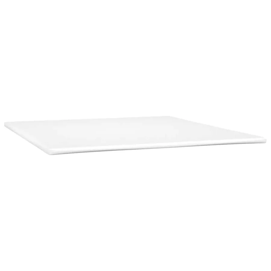Sommier à lattes de lit et matelas et LED vert foncé 180x210cm velours - 9