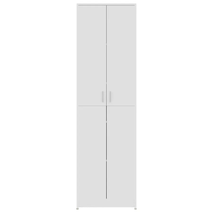 Garde-robe de couloir Blanc 55x25x189 cm Bois d'ingénierie - 7