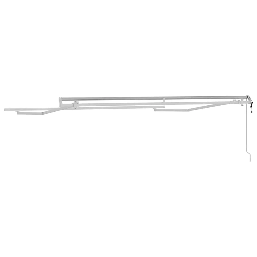 Cadre d'auvent Blanc 300 x 250 cm Aluminium - 6