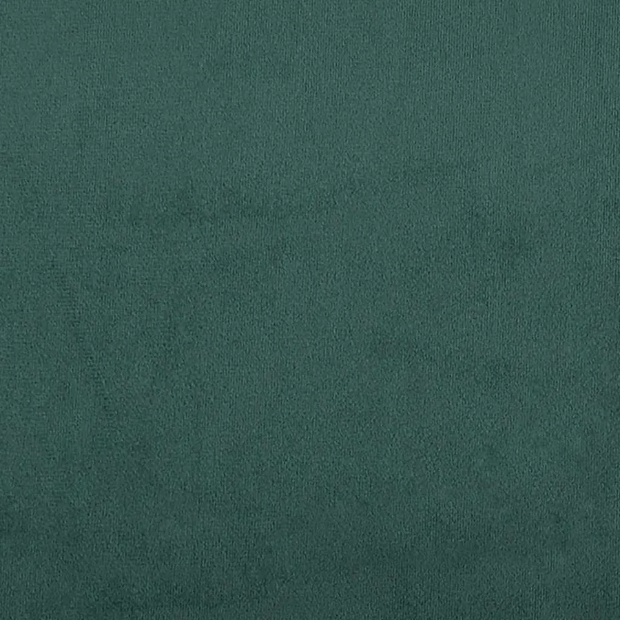 Sommier à lattes de lit et matelas vert foncé 80x220 cm velours - 11