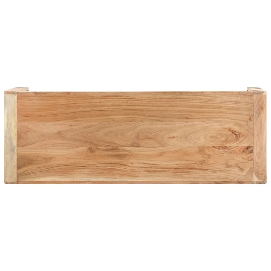 Banc 110x38x46 cm Bois solide d'acacia - 4