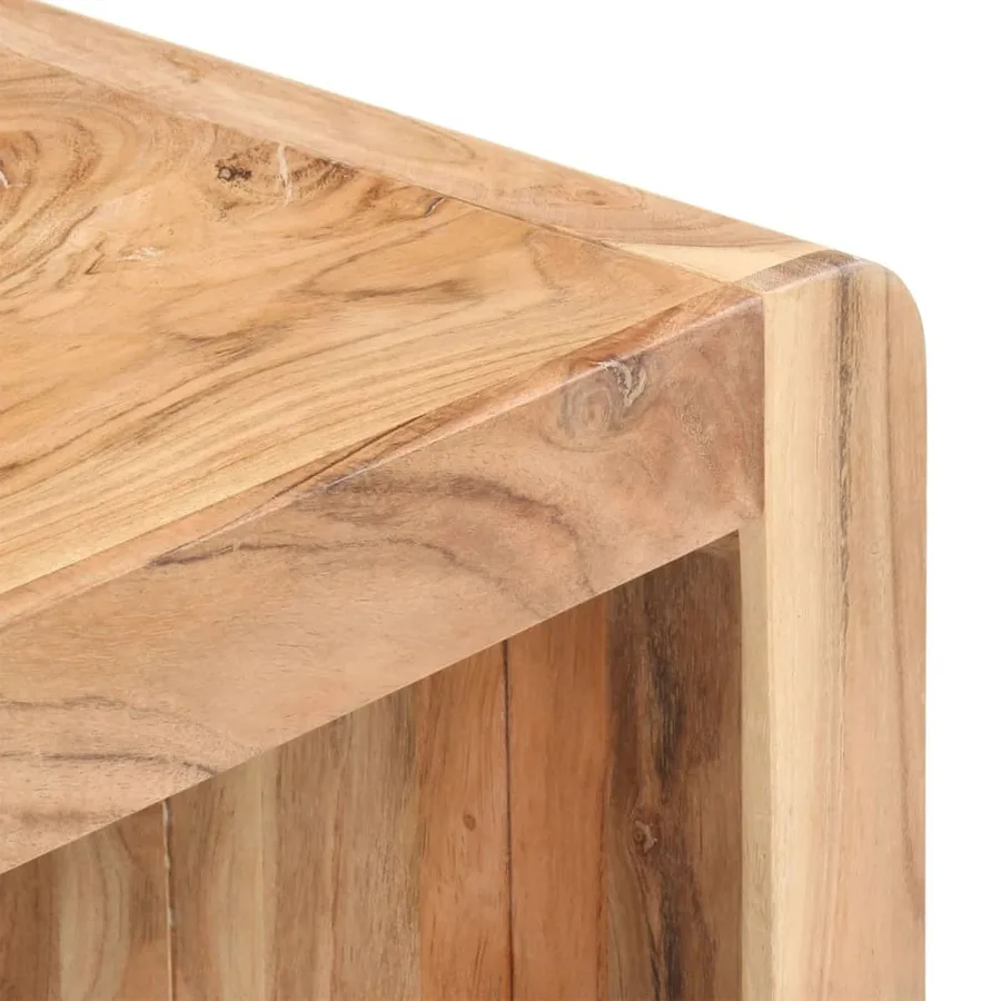 Banc 110x38x46 cm Bois solide d'acacia - 5