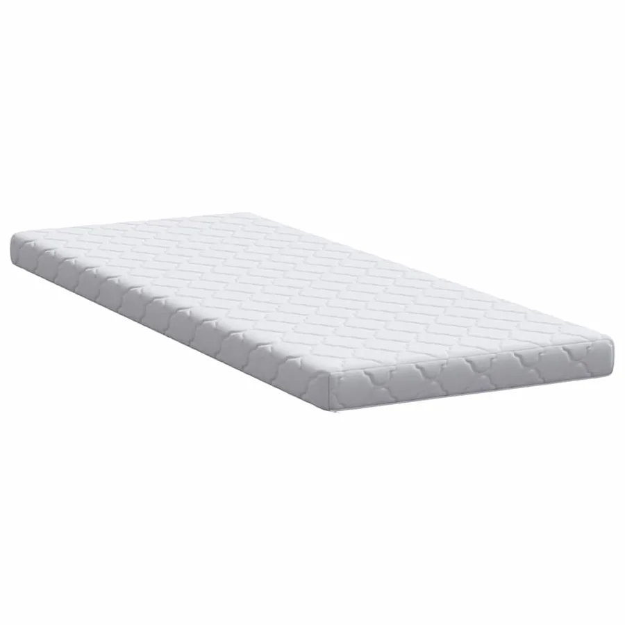 Matelas Blanc 70 x 200 cm Tissu jacquard - 5