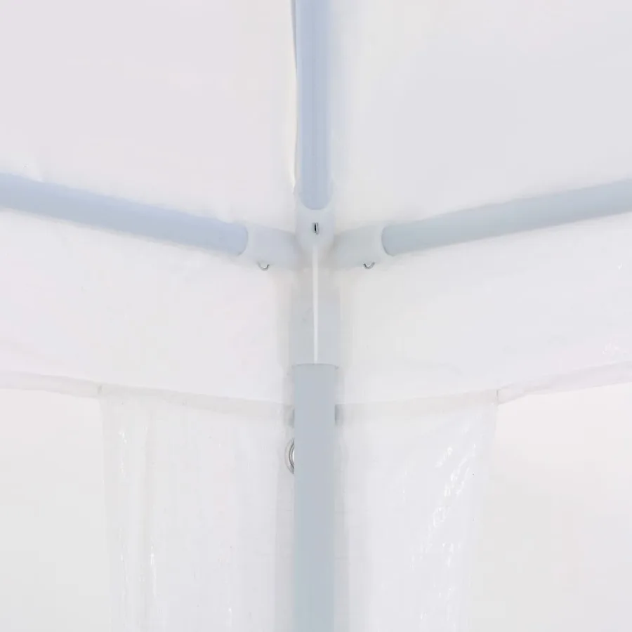 Tente de réception 3x6 m PE Blanc - 5