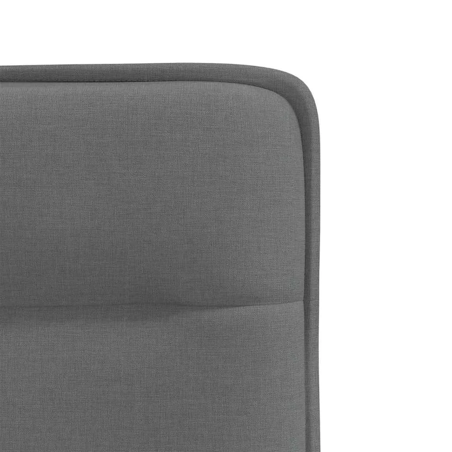 Chaises à manger lot de 2 gris foncé tissu - 7