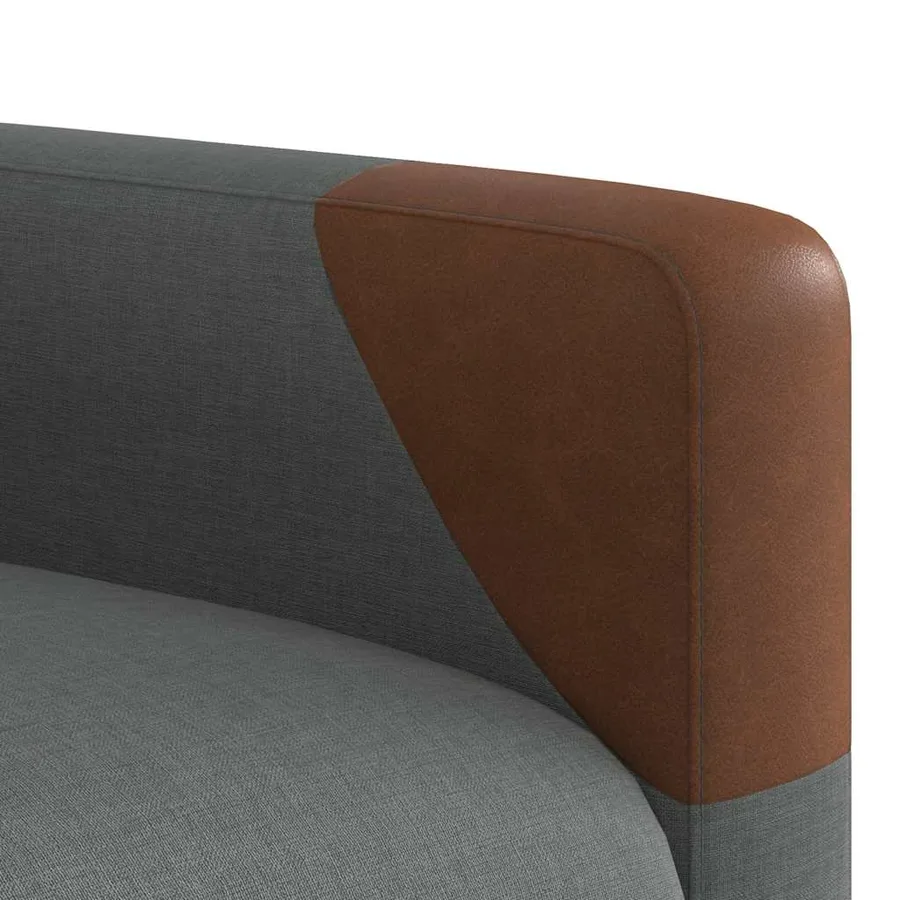 Fauteuil inclinable électrique gris foncé tissu - 12