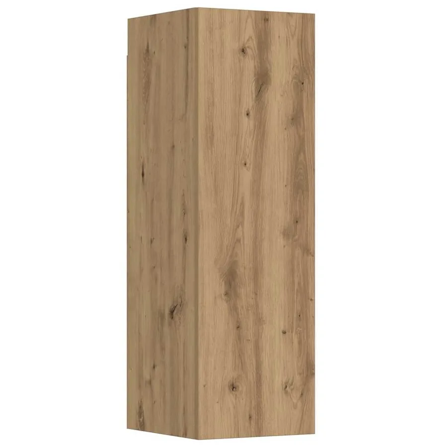 Meubles TV muraux 3 pcs chêne artisanal bois d'ingénierie - 5