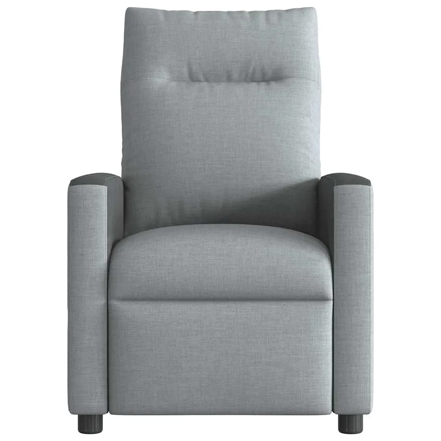 Fauteuil inclinable Gris clair Tissu - 3