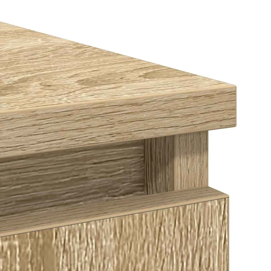 Buffet avec tiroirs chêne sonoma 71x35x84 cm bois d'ingénierie - 10