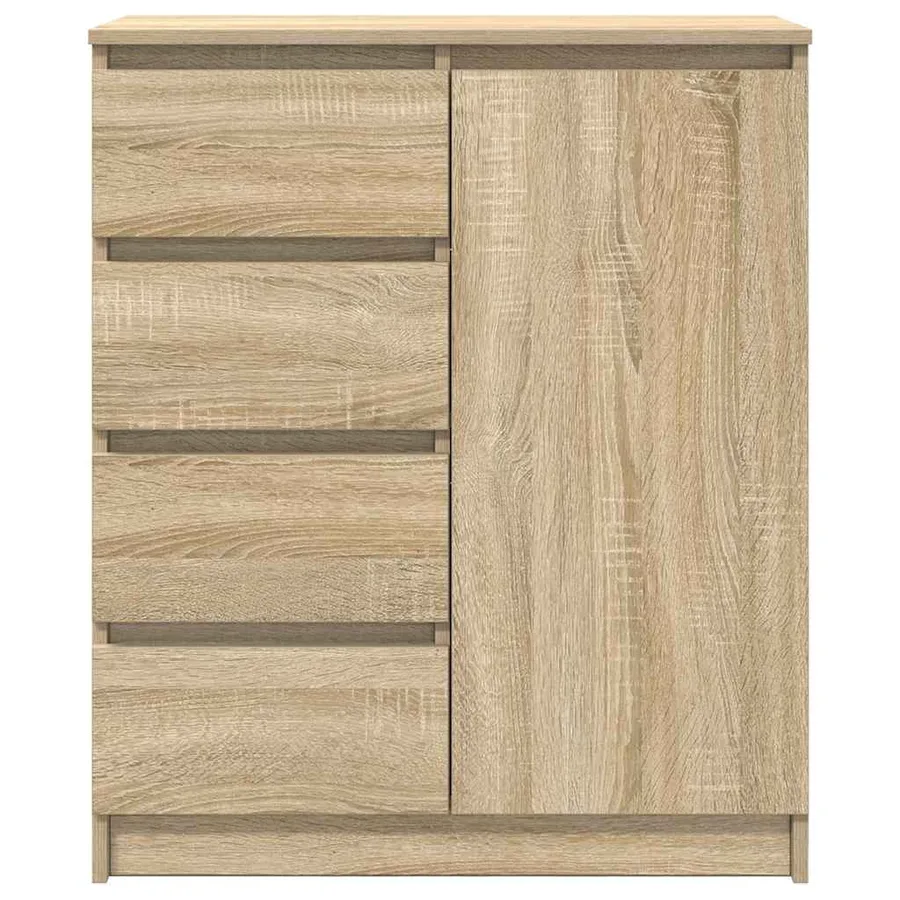 Buffet avec tiroirs chêne sonoma 71x35x84 cm bois d'ingénierie - 6