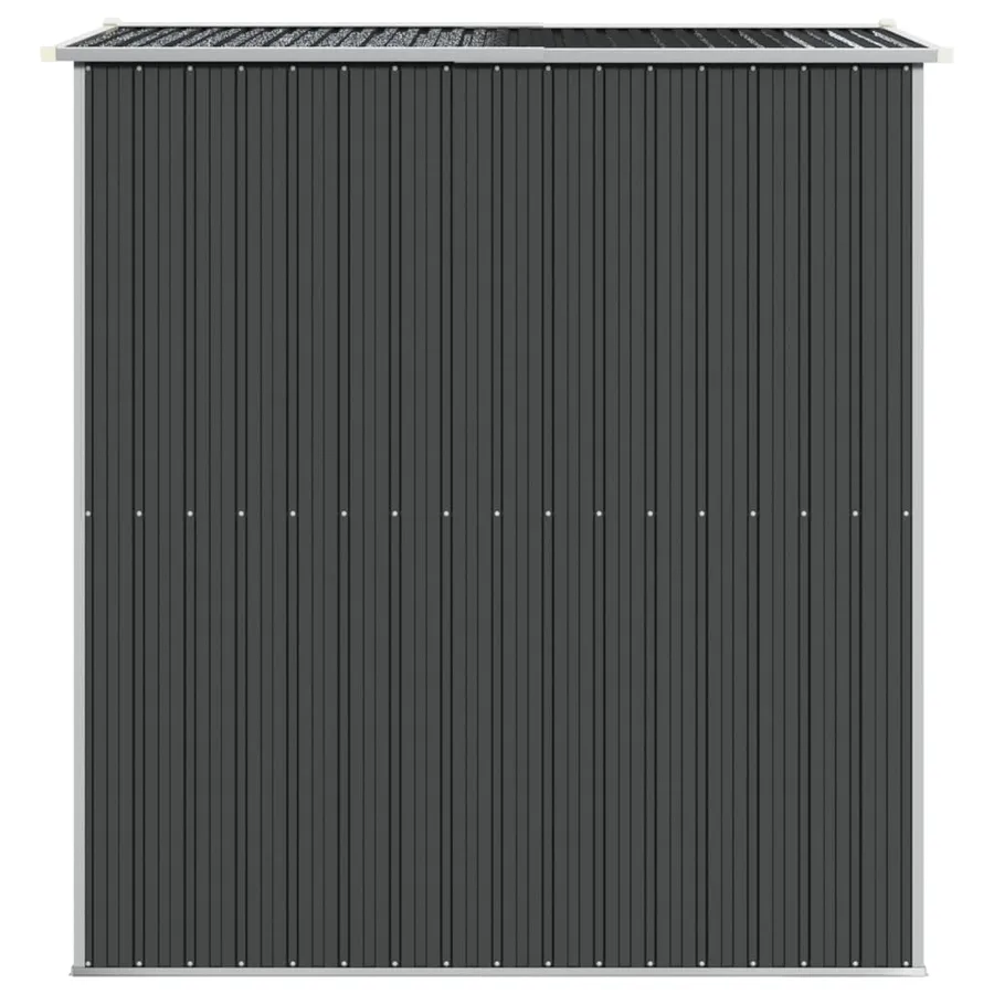 Abri de jardin Anthracite 192x191x223 cm Métal galvanisé - 5